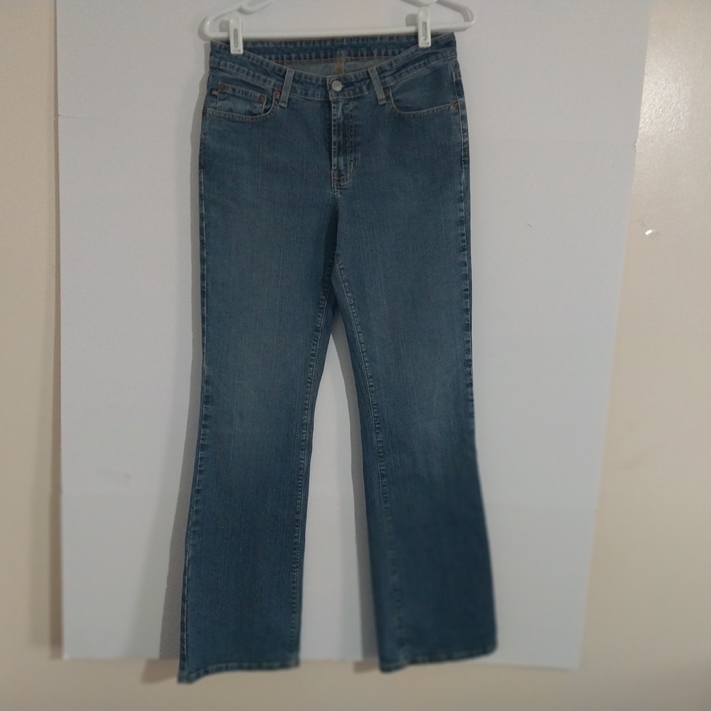 Ralph Lauren Strech Women's Blue Jeans Boot Cut  Size 10X32